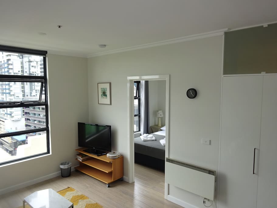 Lounge towards double bedroom