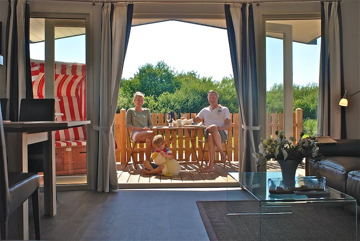 Bungalow für 5 Gäste mit 40m² in Neukirchen (77979)