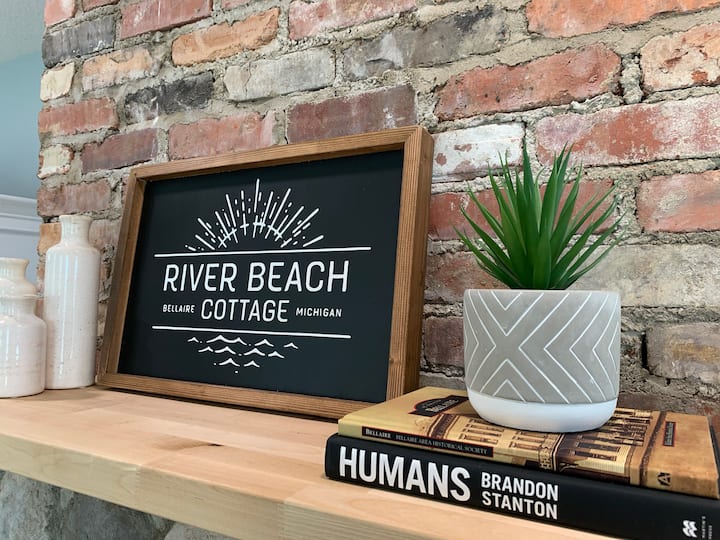 Bellaire home with beach access, walk to downtown Houses for Rent in