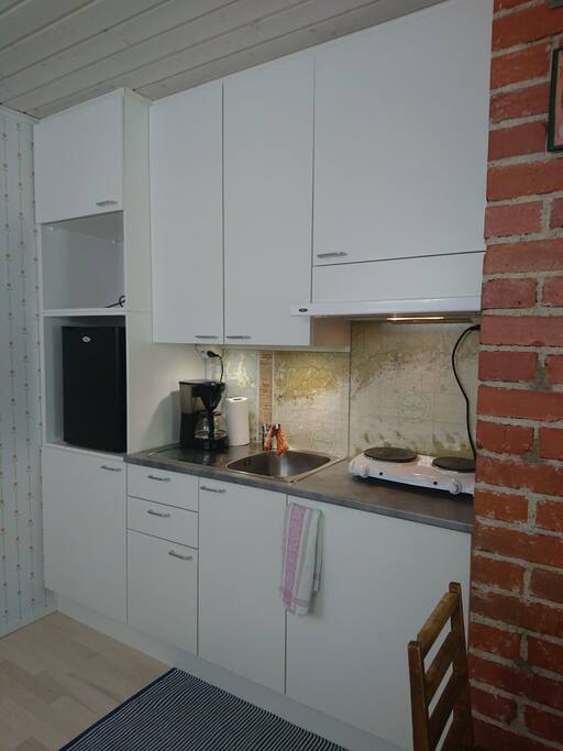 The kitchenette