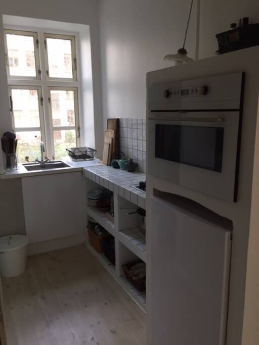 Kitchen with all the equipment you need for cooking