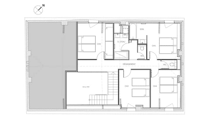 plano del primer piso