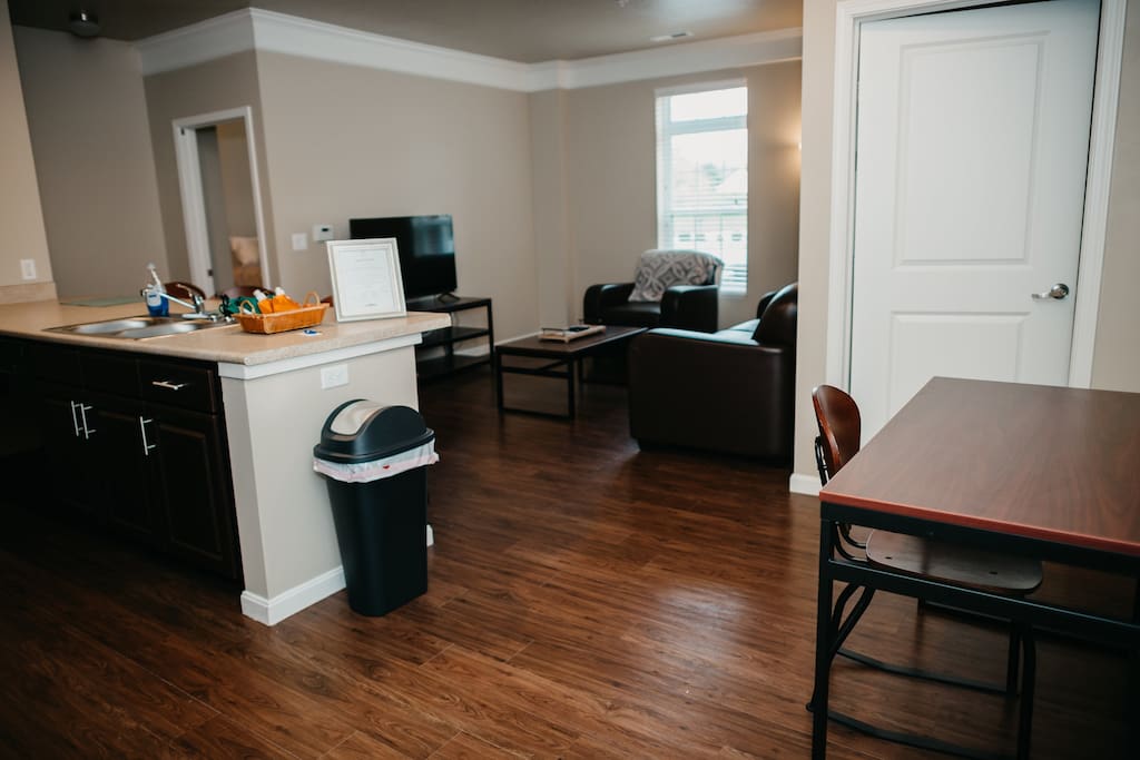 Open concept main space