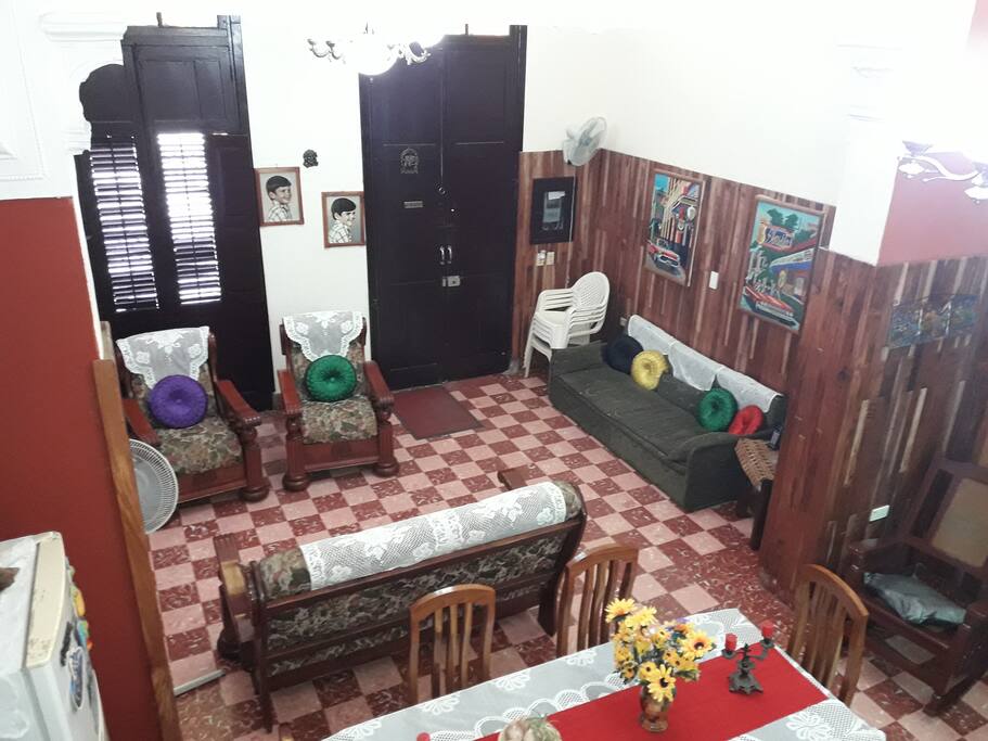 Sala del hostal