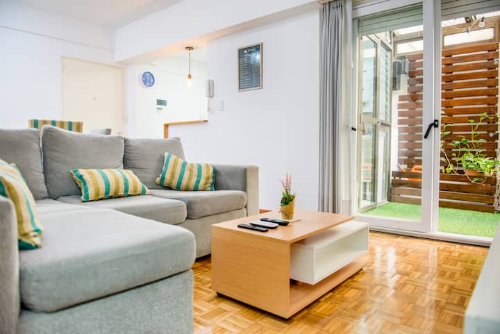 Apartment in Belgrano with private patio