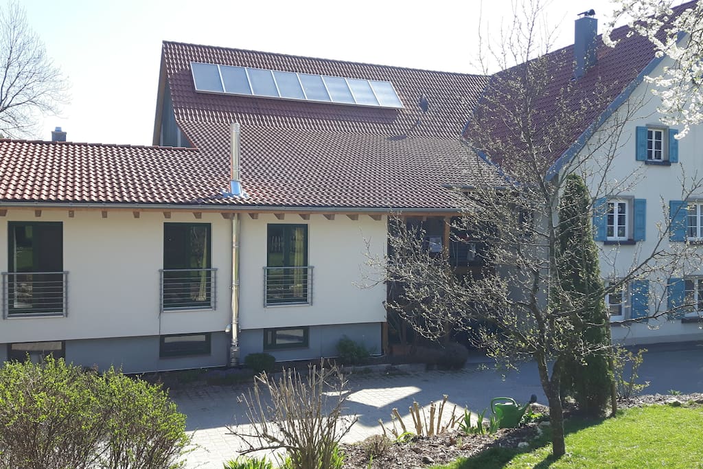 Ferienwohnung als Anbau an den Hof