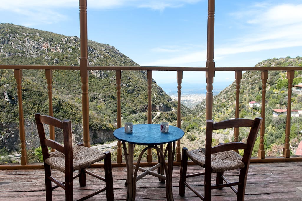 View from the balcony