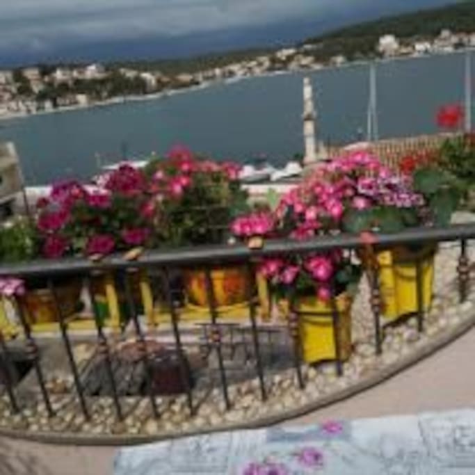pogled sa balkona