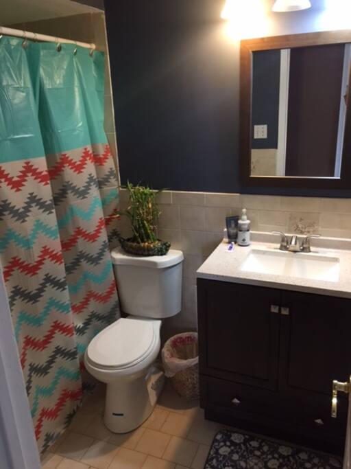 Bathroom, with full tub