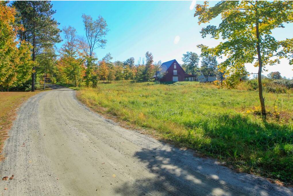 Road to the Main house