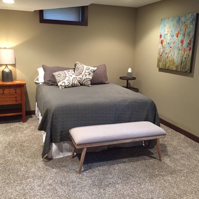 Bedroom one (queen bed)