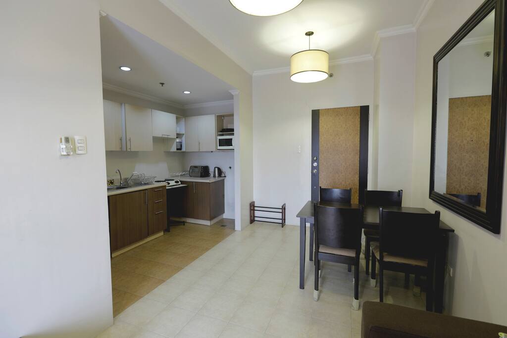 Kitchen and Dining Area