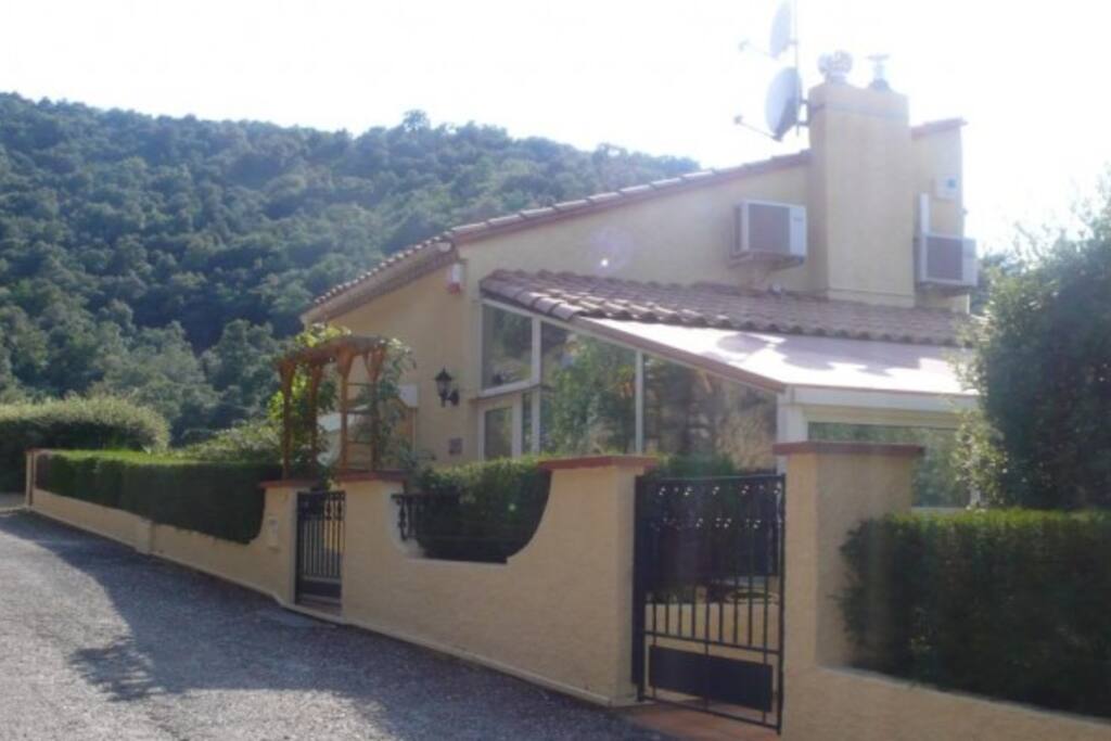 The property in a quiet cul - de - sac consisting of two separate apartments. The lower apartment is for rental