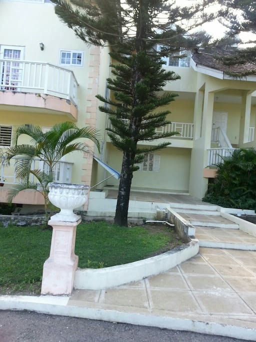 front view of apt block
