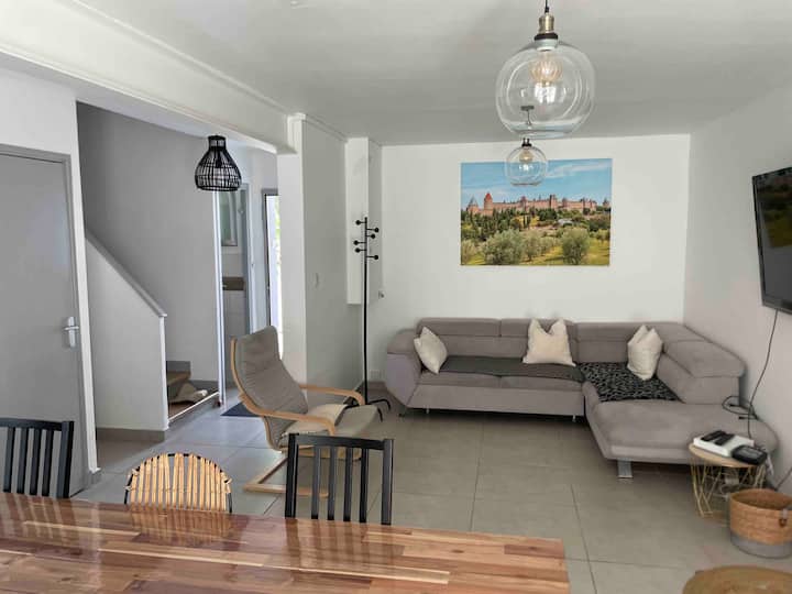 Agréable Maison De Ville à 500 Mètres De La Cité - Carcassonne