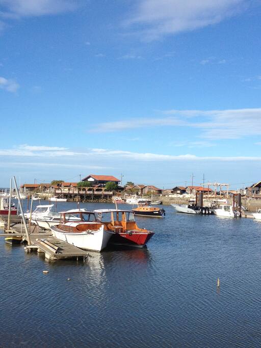 Port de LARROS à Gujan