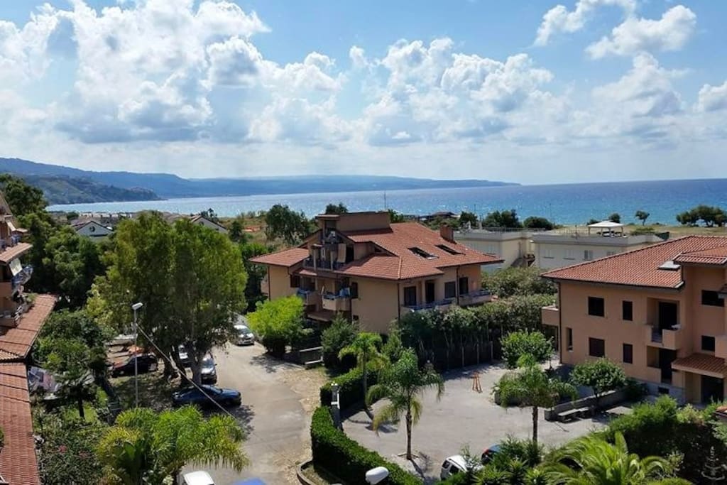 Il residence visto dall'alto