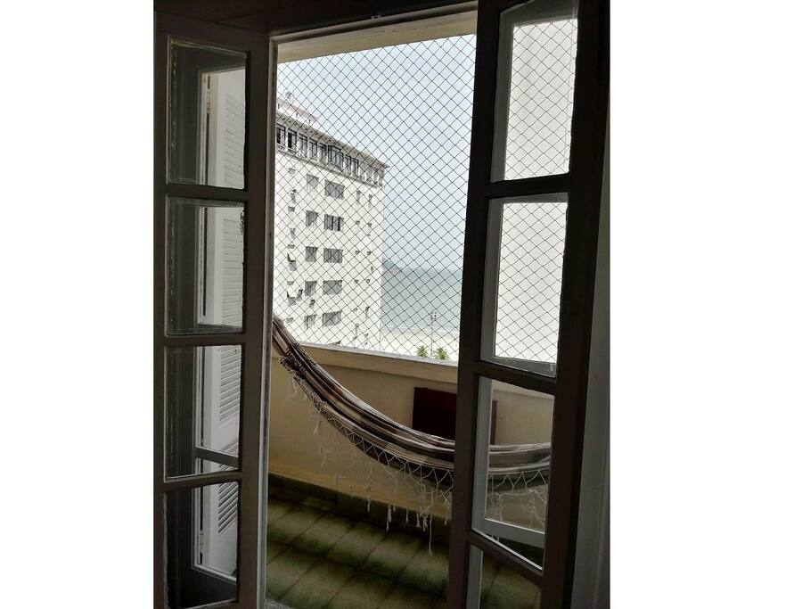 Varanda com vista para o mar :)