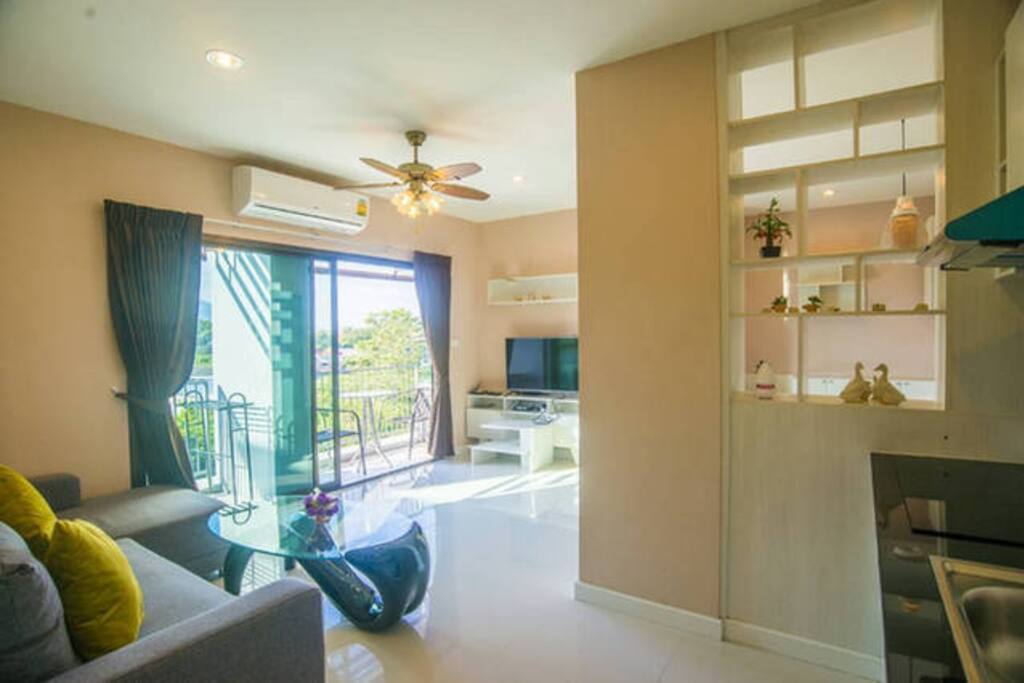 The living room