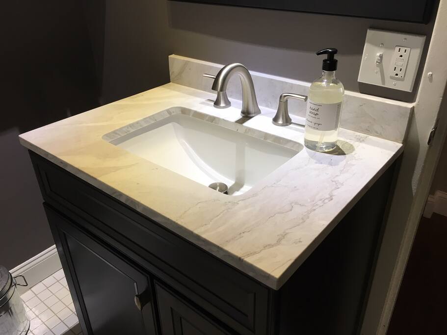 Your own private use, renovated bathroom...