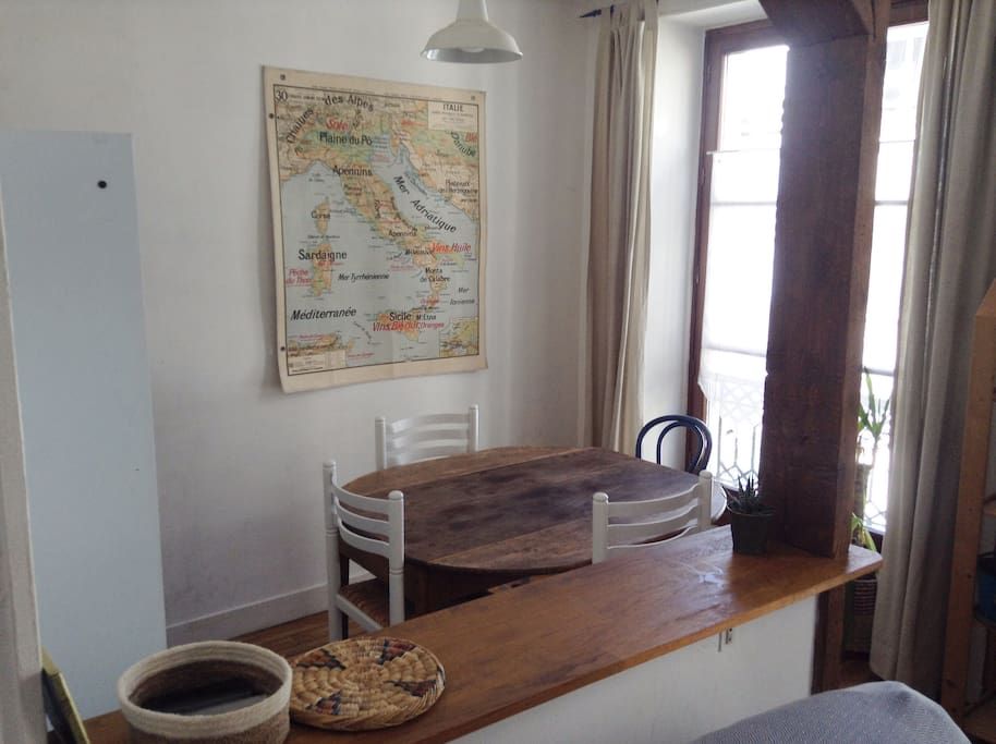 Woden dining table