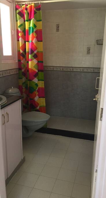 Attached bath