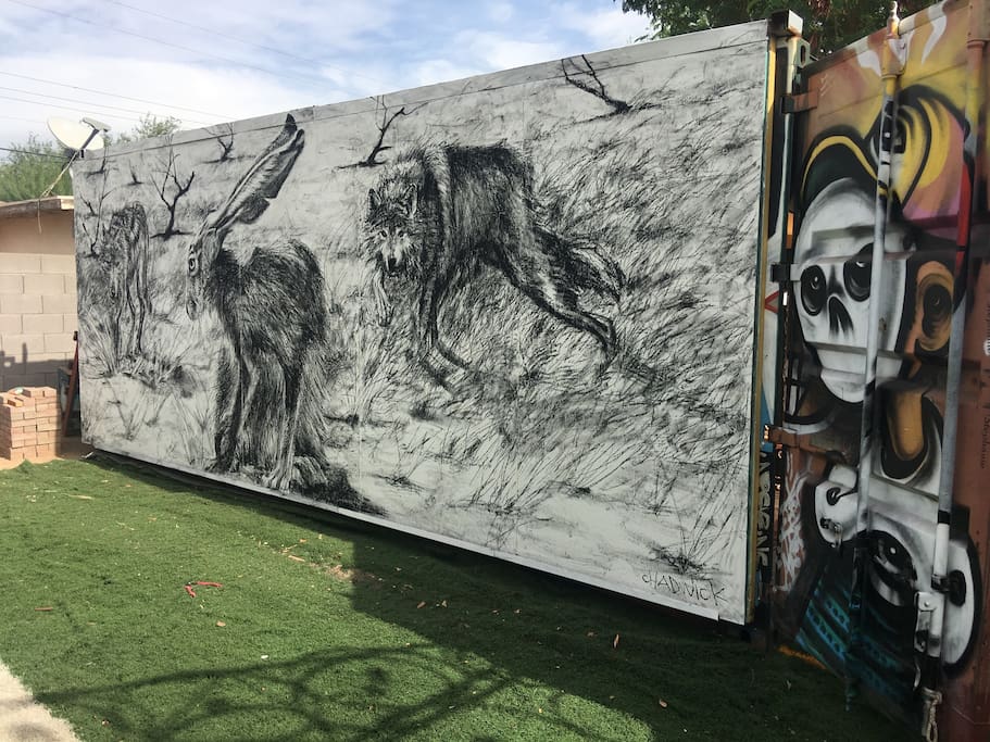 Mural by Chadwick door by Lalo