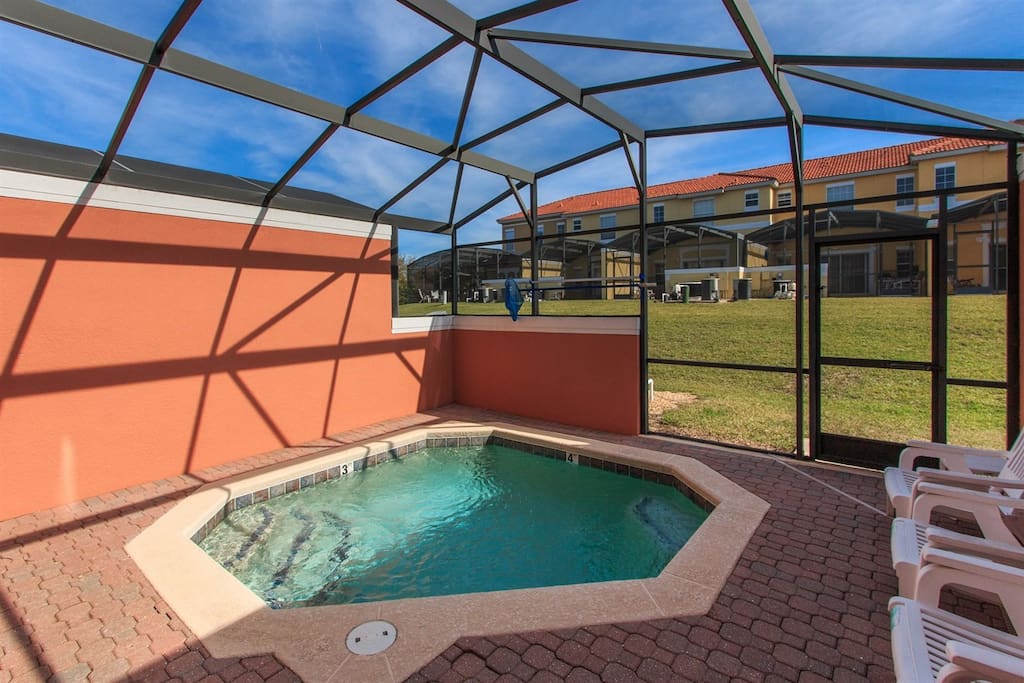 Enjoy your own private pool.