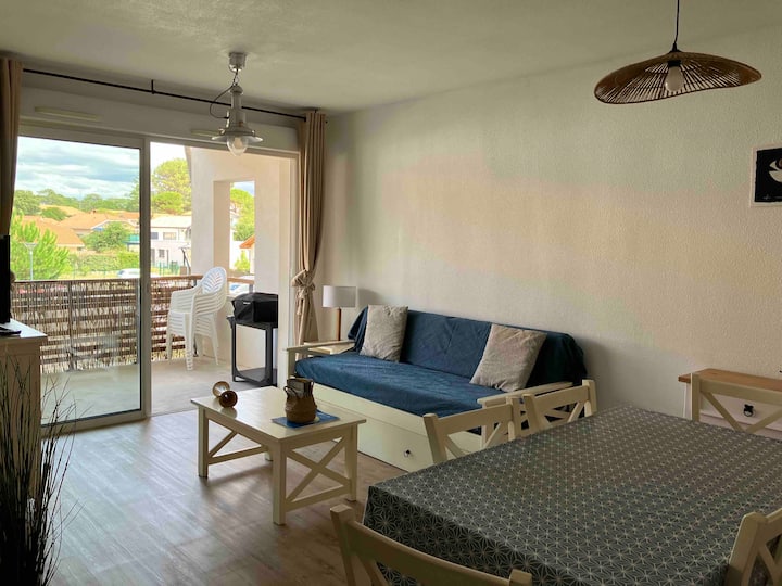 Bel Appartement 4-5 Pers Avec Piscines 250m Plage - Messanges