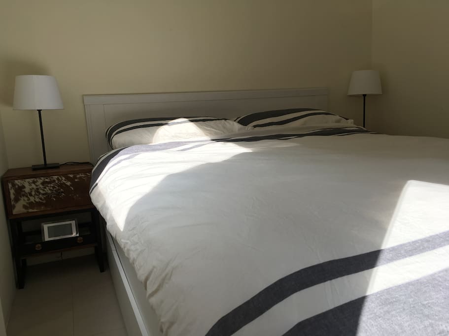 Bedroom with double bed