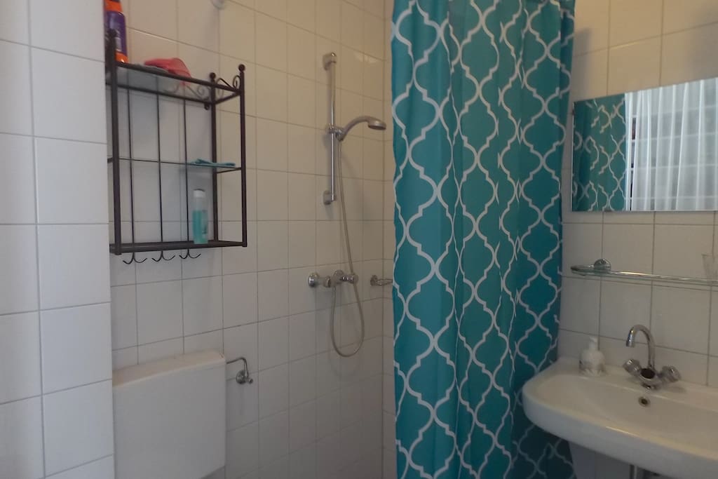 Prive douche en toilet