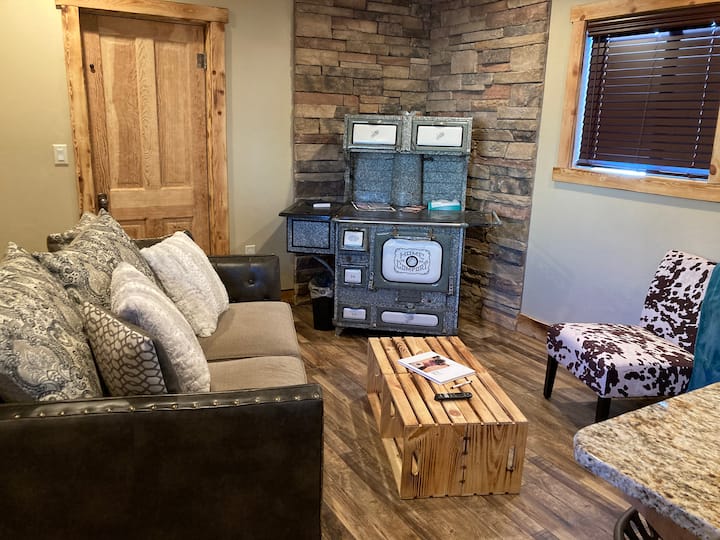 Gathering room with smart TV 