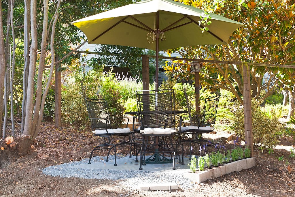 Patio area outside