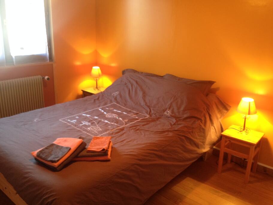 La chambre parentale du rez de chaussée