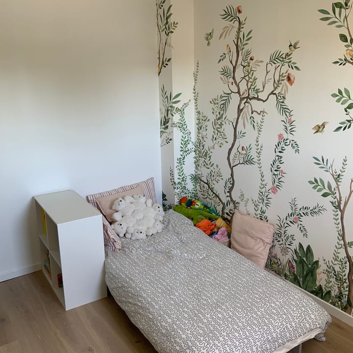 Slaapkamer 2 eenpersoonsbedden