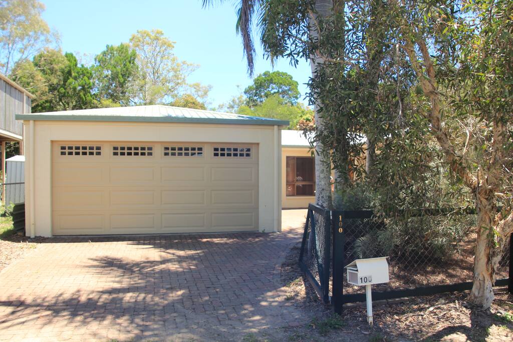 Drive and garage