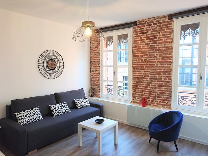 Superbe studio. Capitole 600m. Race 700m. Apartments for Rent in Toulouse, Occitanie, France