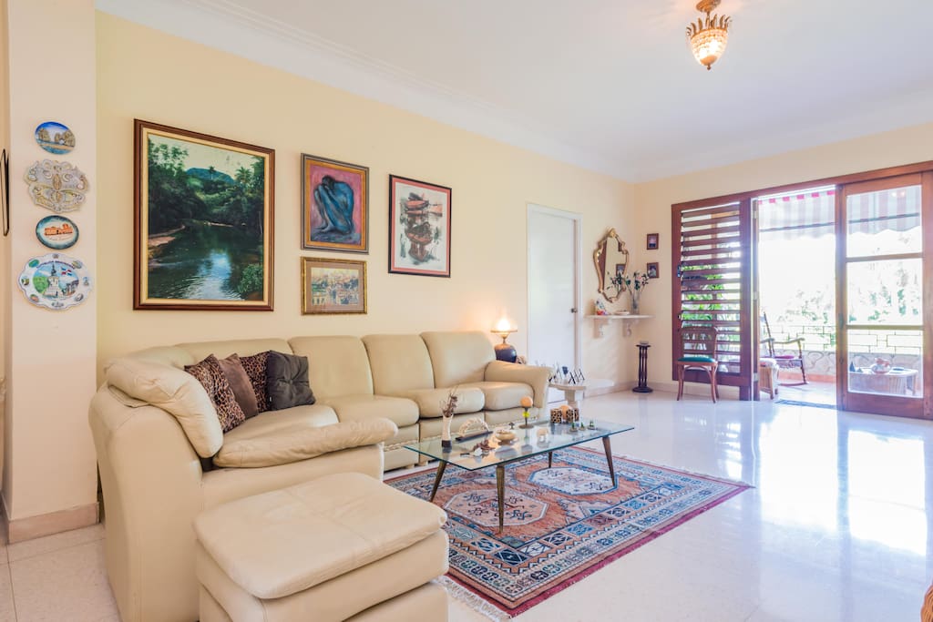 sala y terraza