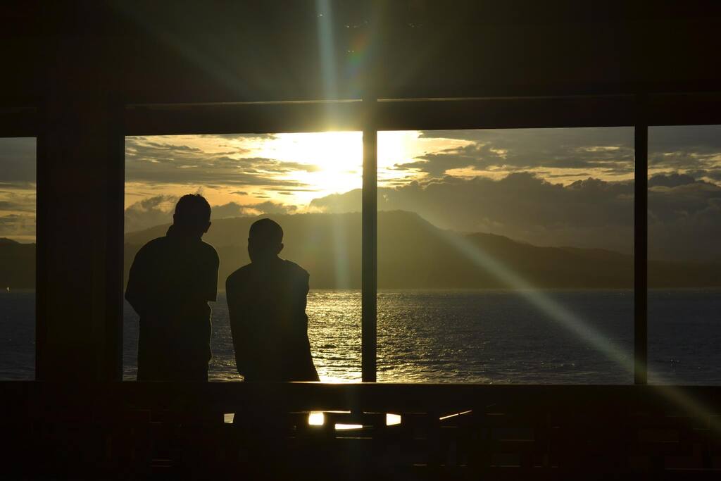 Beautiful sunrise view