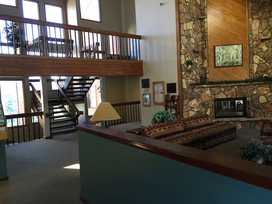 lobby of building