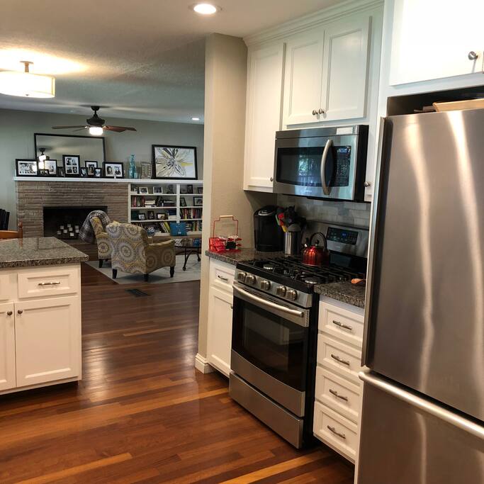 Kitchen is equipped with everything you might need to be able to cook with your family.