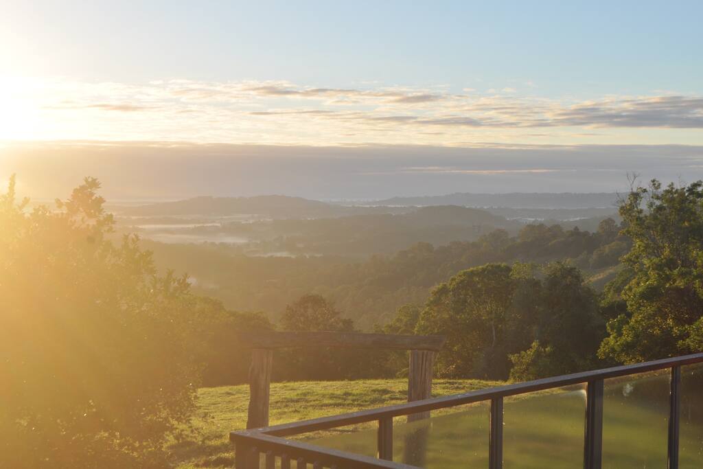 Our dawn view