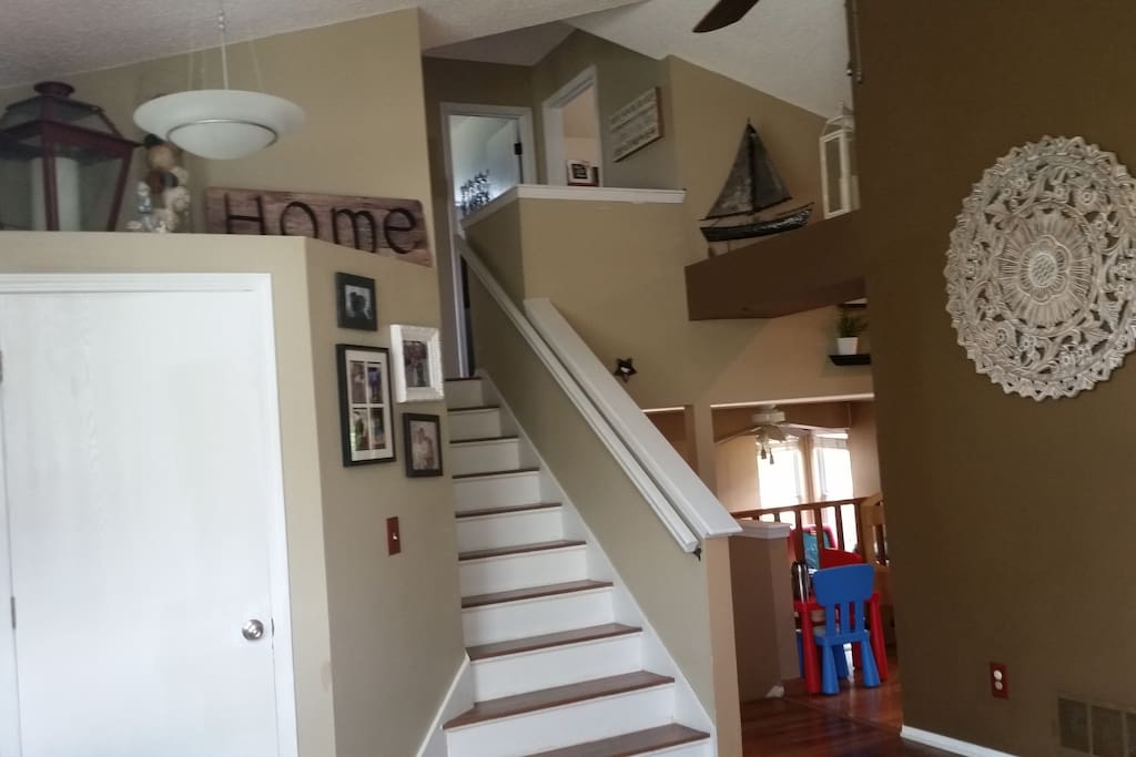 Another view when you walk into the house