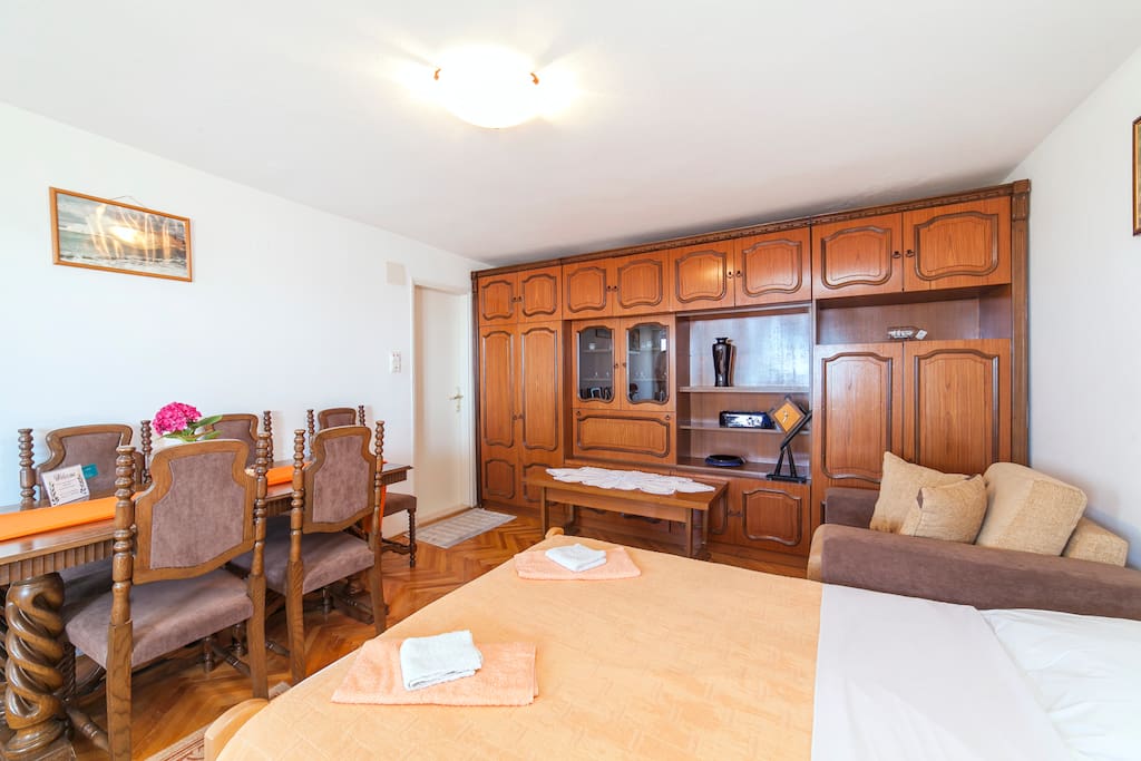Three-bed room