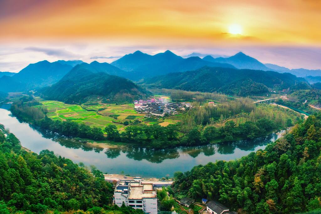 门前风景