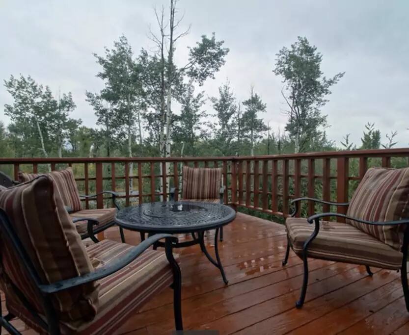 The deck