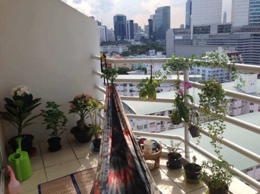 You will have the previlige to use my hammock too! ;)