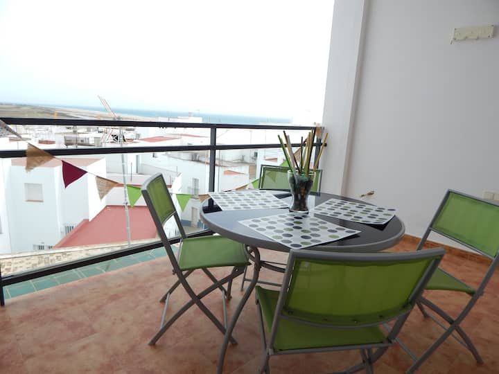 Apartamento Con Terraza En El Centro - El Palmar de Vejer