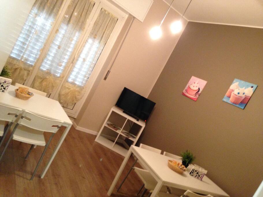 La nostra nuova sala soggiorno
Our new living room