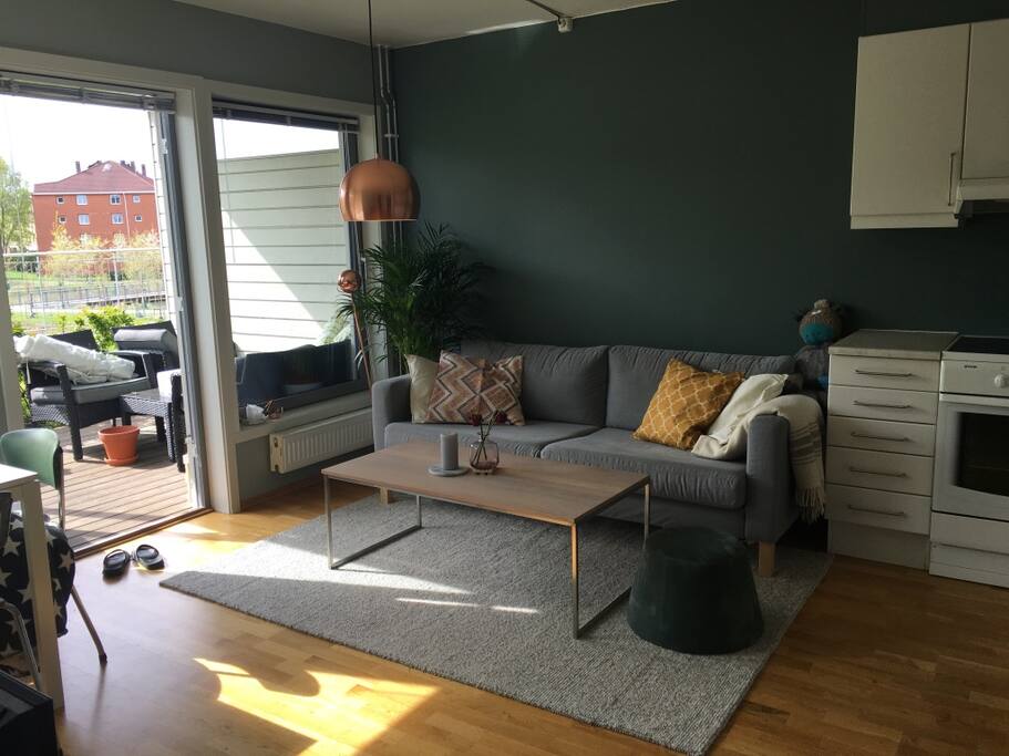 Livingroom with access to private patio